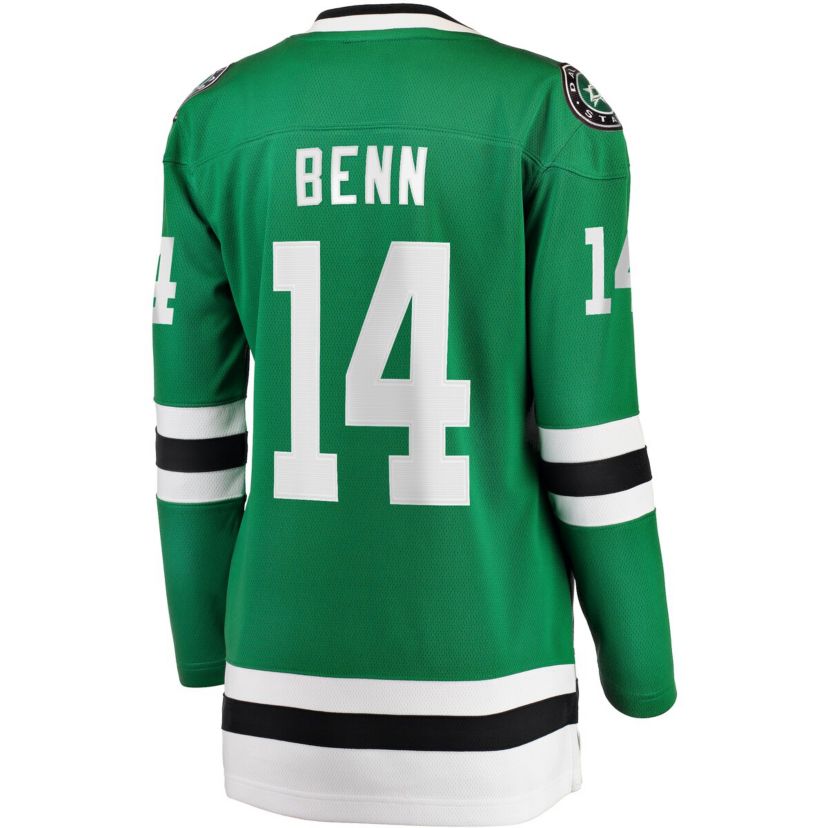 NHL Fanatics Jamie Benn Kelly Dallas Stars Captain Patch Home Breakaway Player Jersey