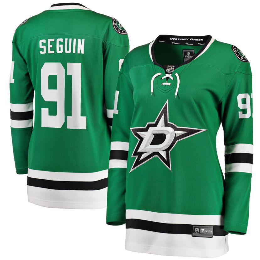 NHL Fanatics Tyler Seguin Kelly Dallas Stars Home Breakaway Player Jersey