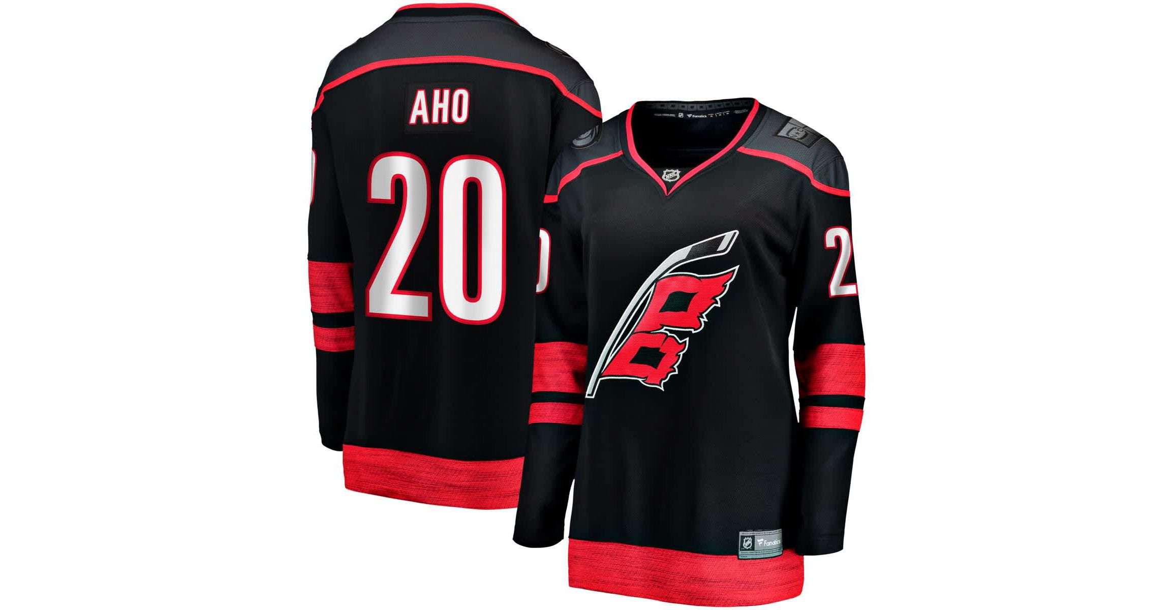 NHL Fanatics Sebastian Aho Carolina Hurricanes Home Breakaway Player Jersey