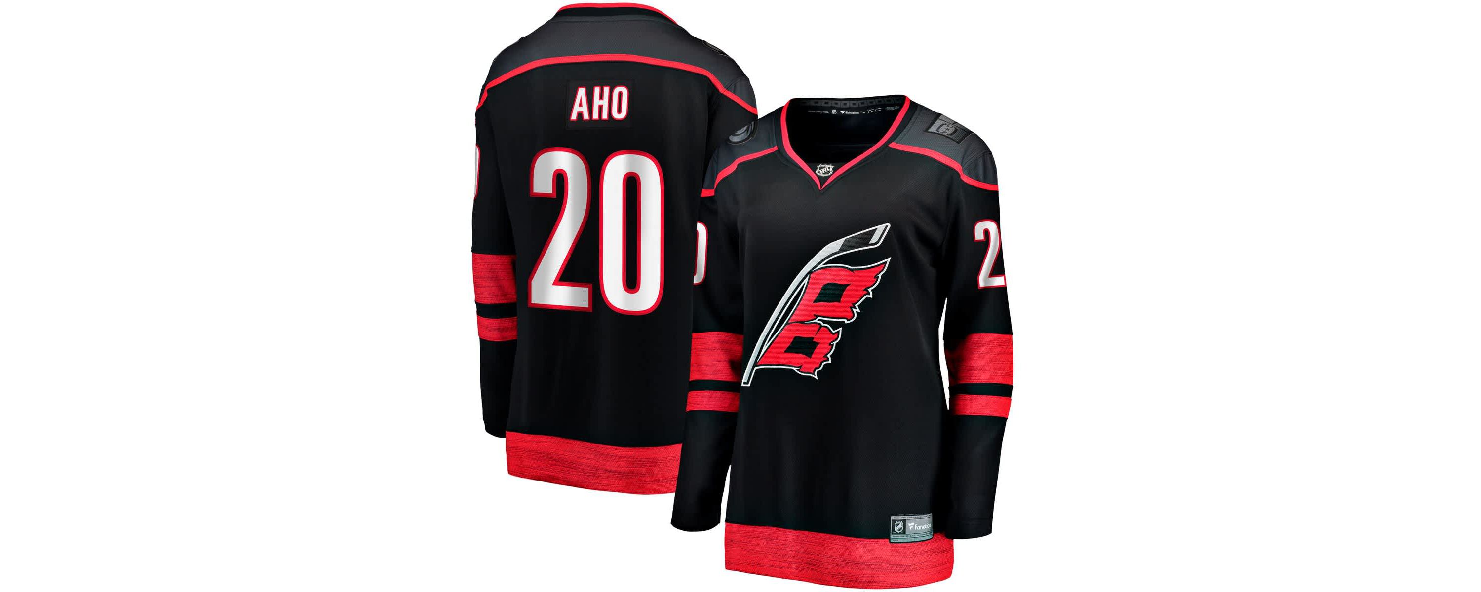 NHL Fanatics Sebastian Aho Carolina Hurricanes Home Breakaway Player Jersey