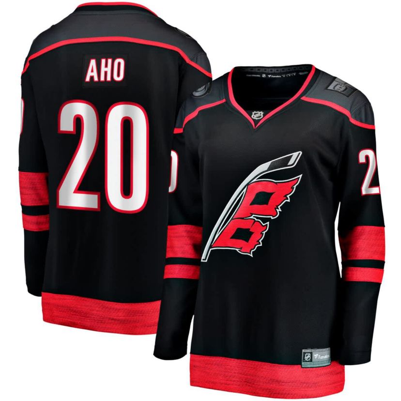 NHL Fanatics Sebastian Aho Carolina Hurricanes Home Breakaway Player Jersey