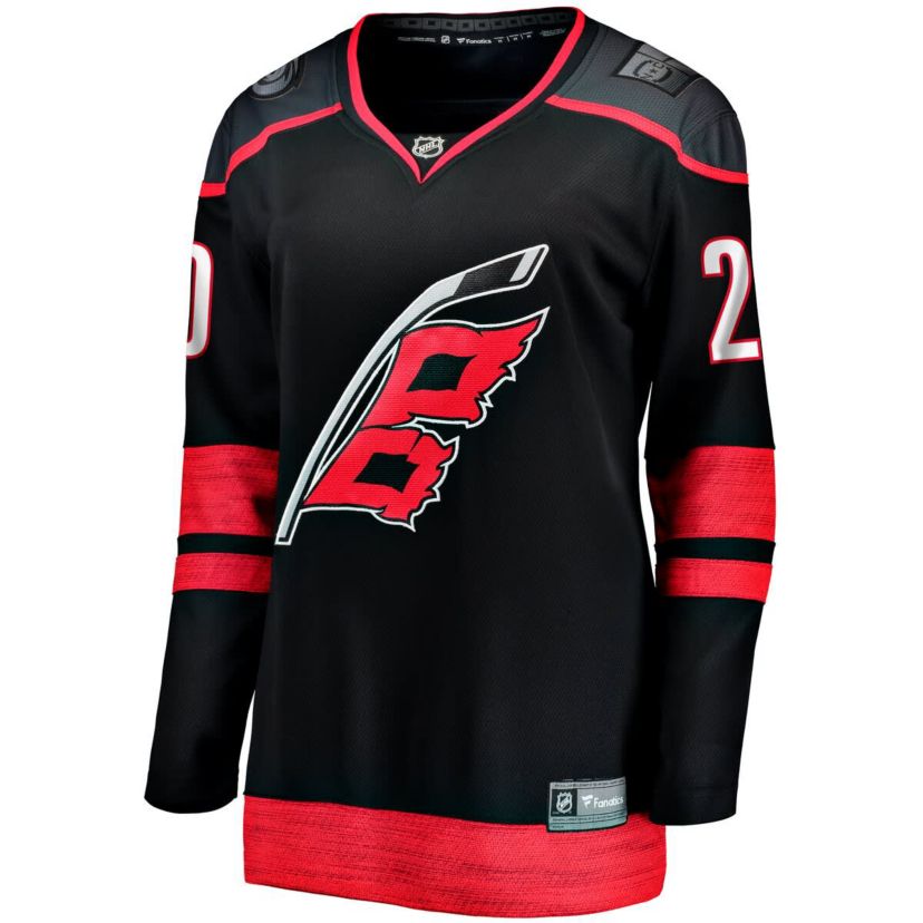 NHL Fanatics Sebastian Aho Carolina Hurricanes Home Breakaway Player Jersey