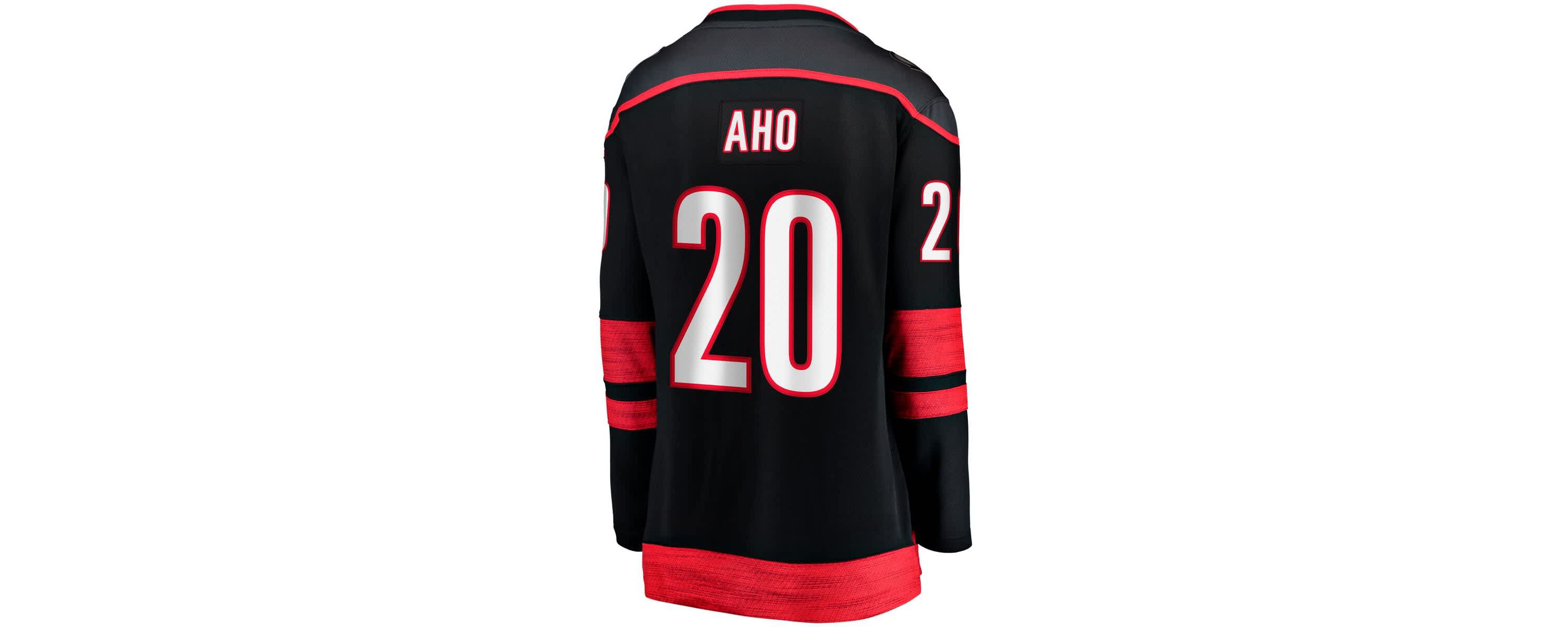 NHL Fanatics Sebastian Aho Carolina Hurricanes Home Breakaway Player Jersey