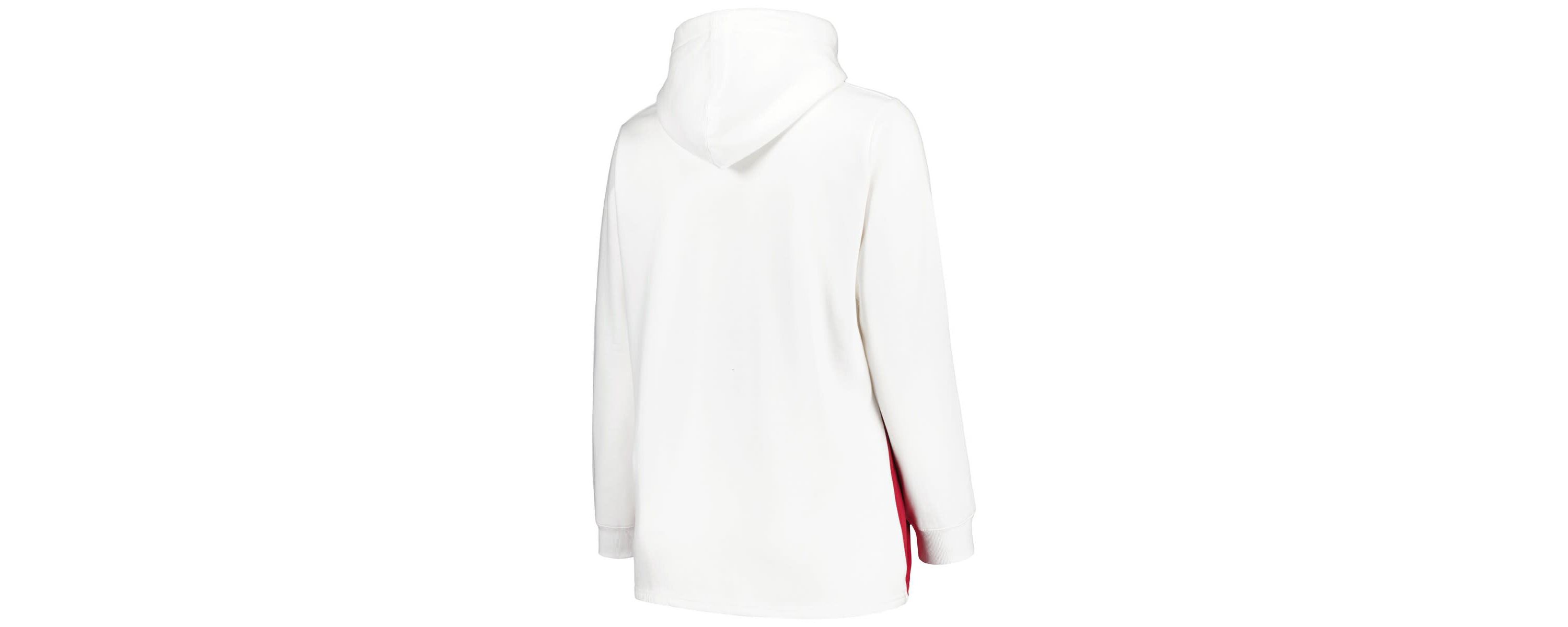 Alabama Crimson Tide NCAA Alabama Tide Plus Size Taping Pullover Hoodie