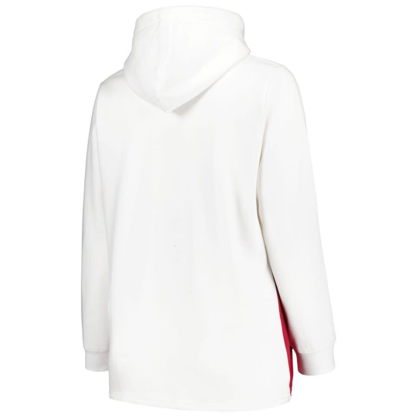Alabama Crimson Tide NCAA Alabama Tide Plus Size Taping Pullover Hoodie