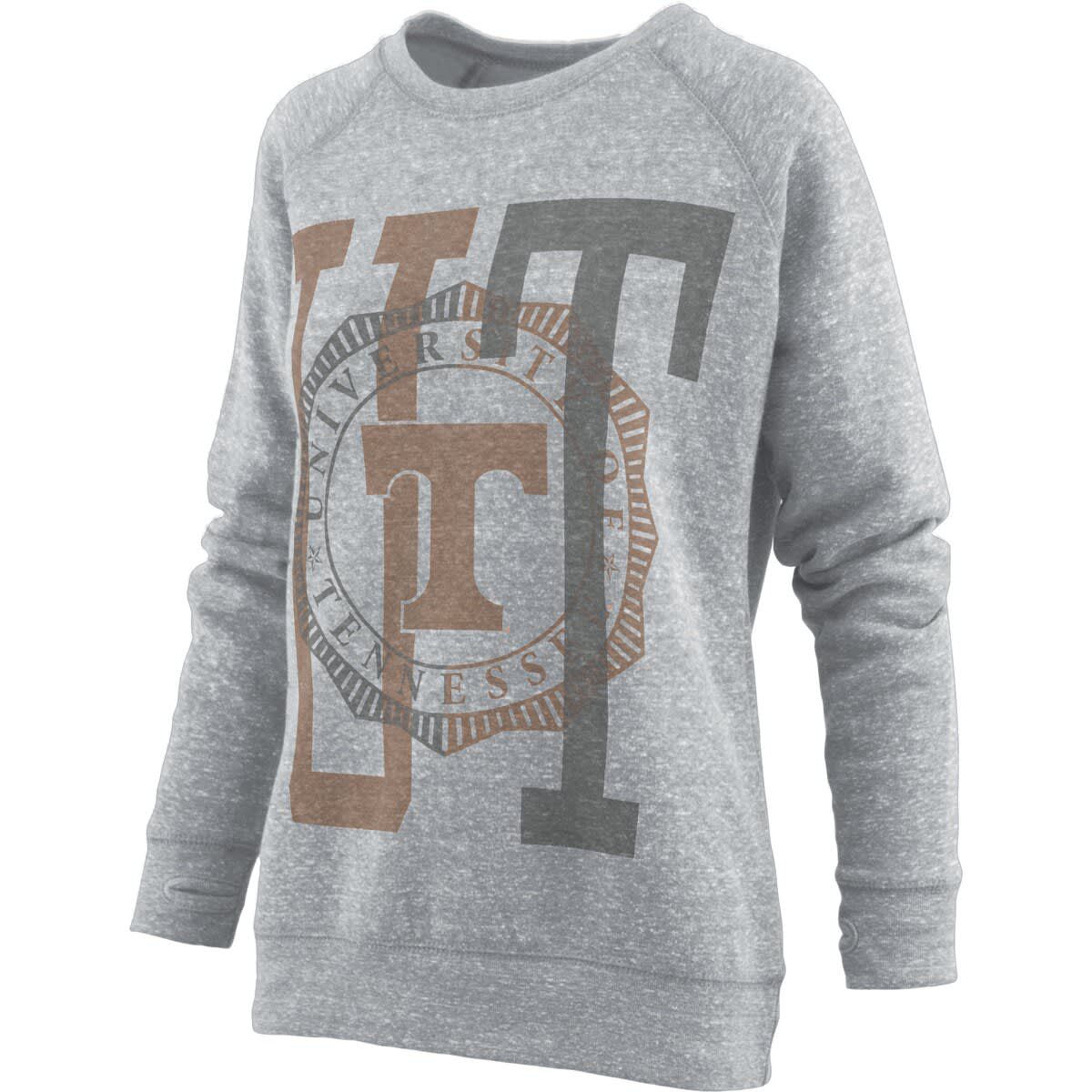 NCAA Tennessee Volunteers Knobi Raglan Pullover Sweatshirt