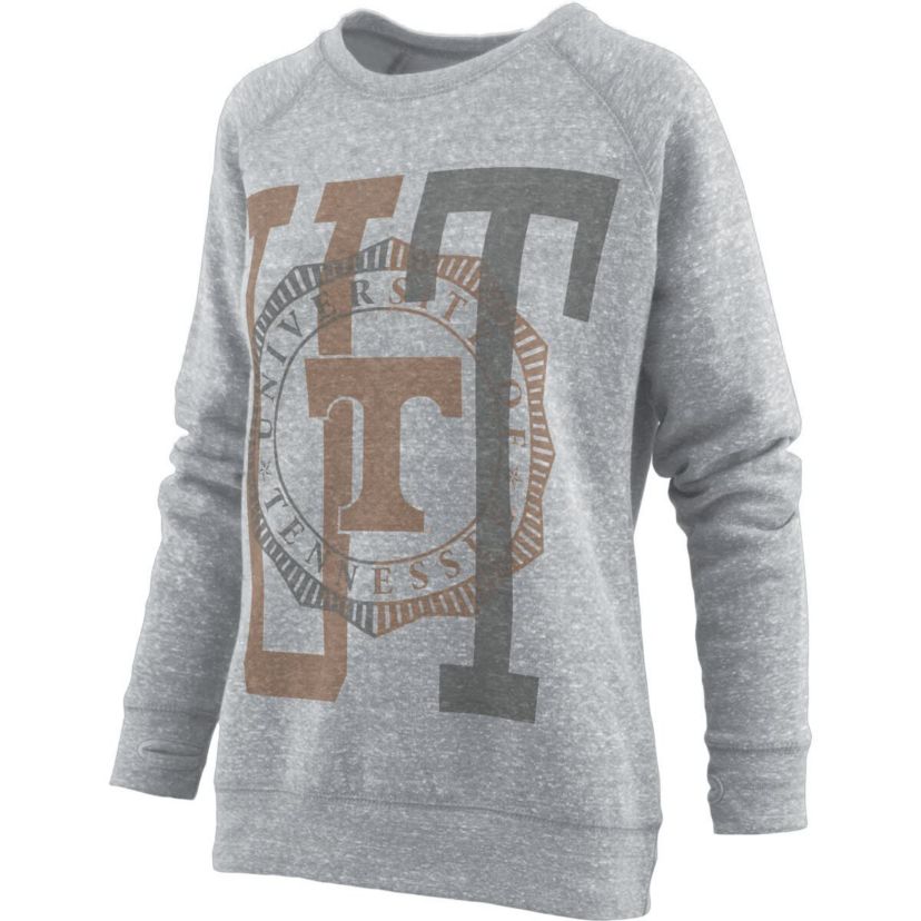 NCAA Tennessee Volunteers Knobi Raglan Pullover Sweatshirt