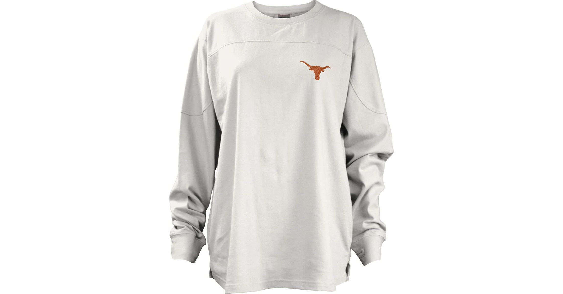 NCAA Texas Longhorns Pennant Stack Oversized Long Sleeve T-Shirt