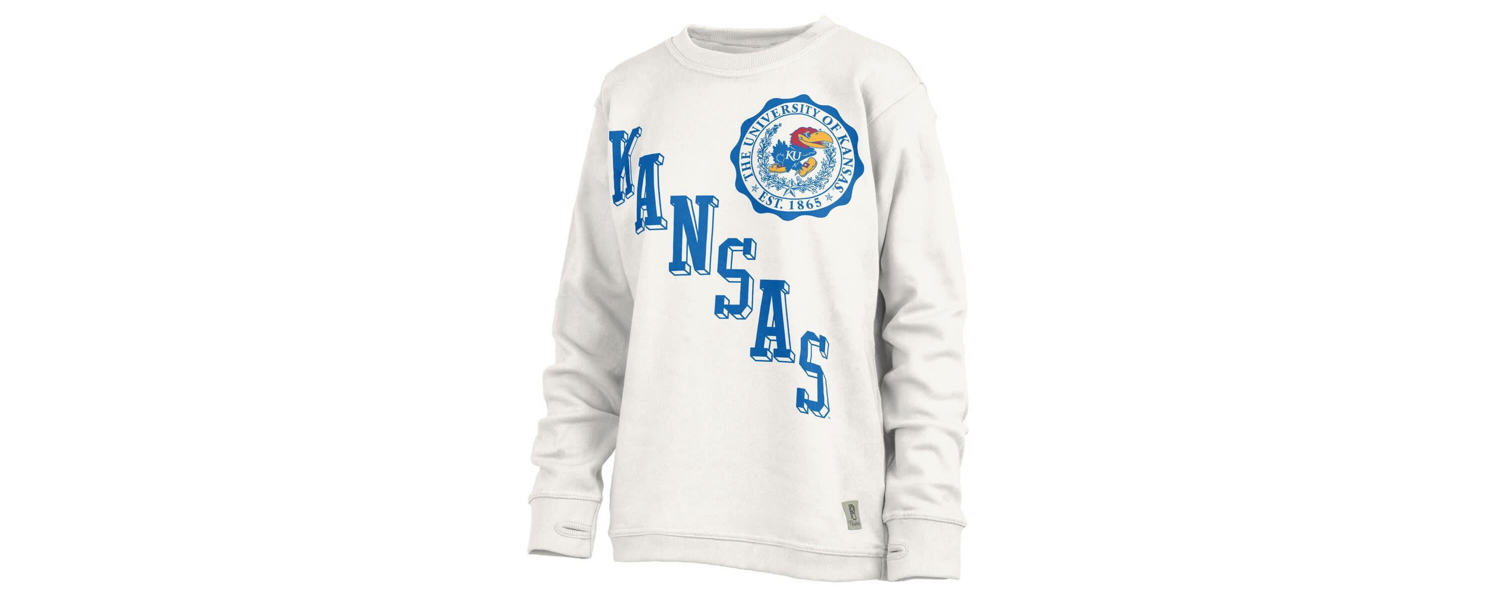 NCAA Kansas Jayhawks Shoreline Sundown Pullover Sweatshirt
