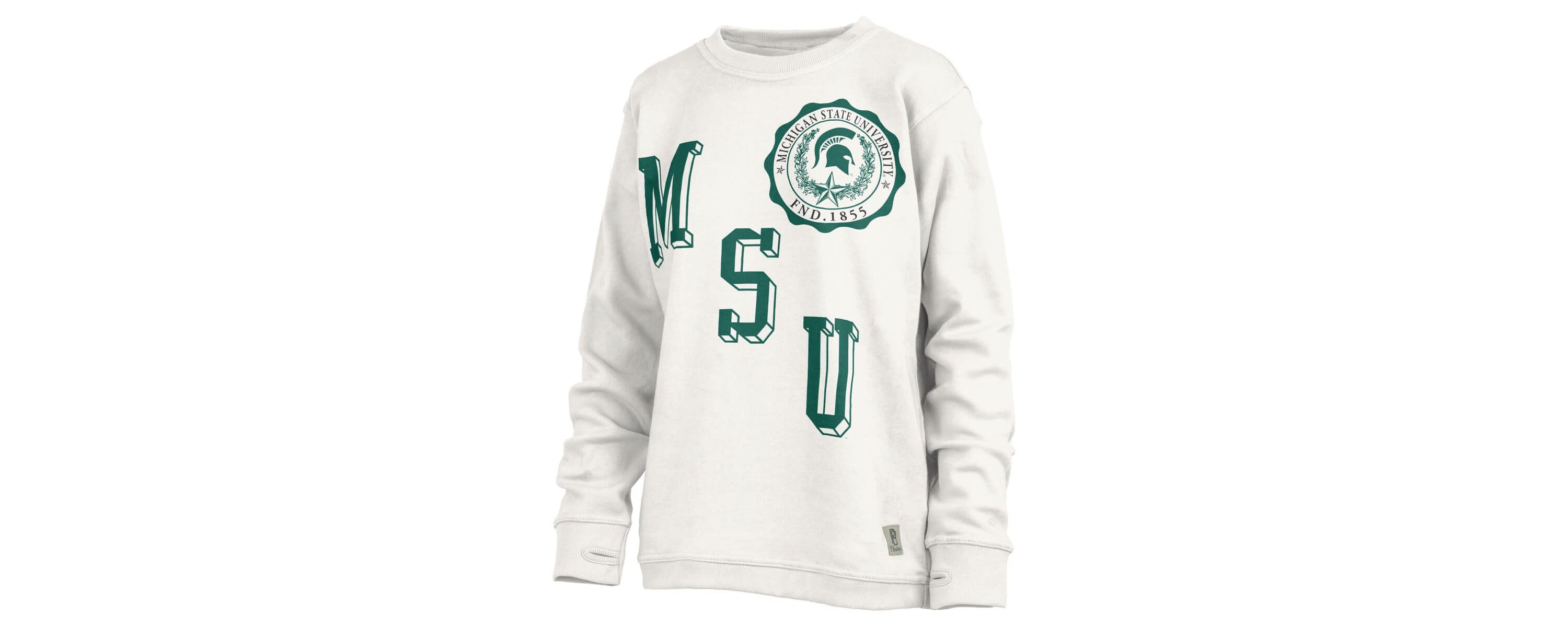 NCAA Michigan State Spartans Shoreline Sundown Pullover Sweatshirt