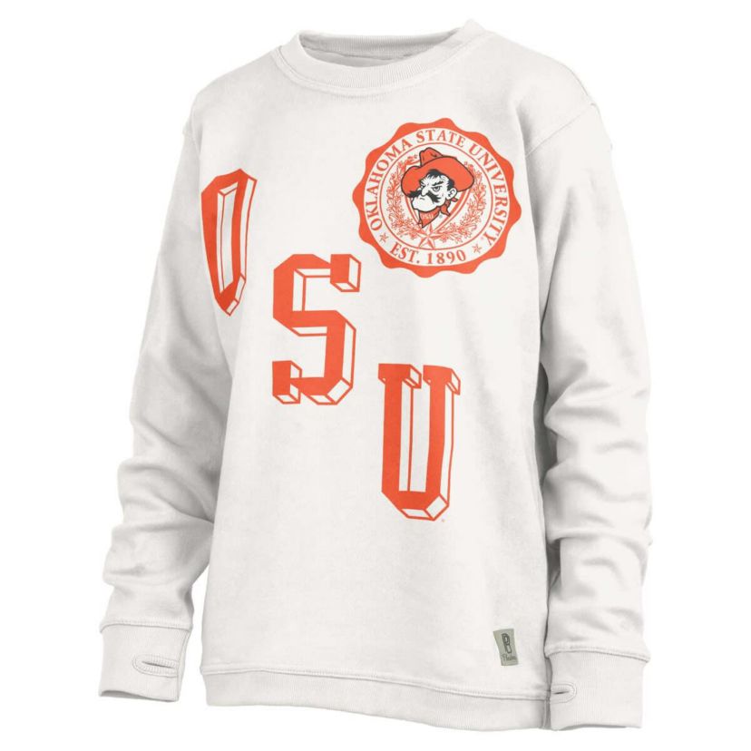 NCAA Oklahoma State Cowboys Shoreline Sundown Pullover Sweatshirt