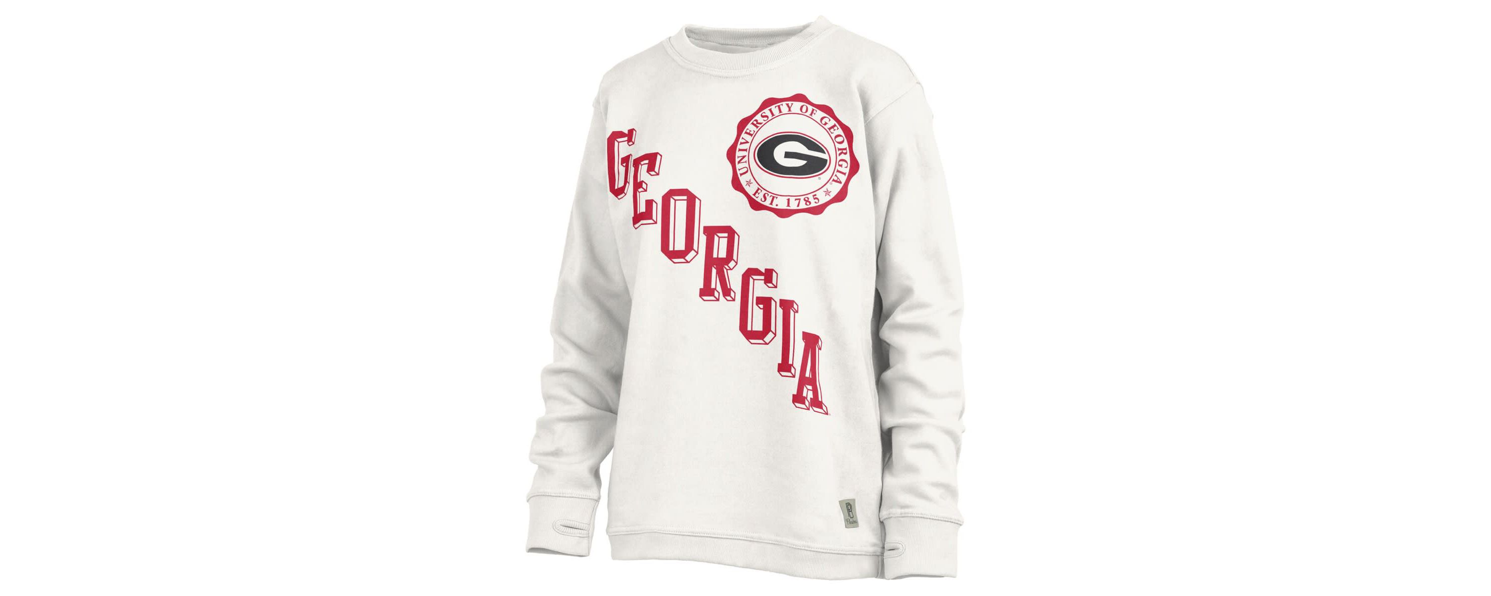 NCAA Georgia Bulldogs Shoreline Sundown Pullover Sweatshirt