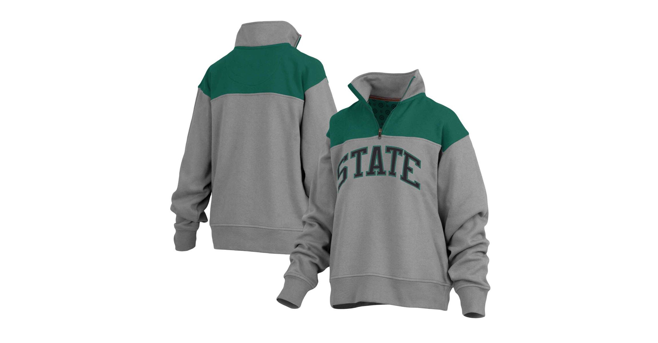 NCAA Michigan State Spartans Avon Fleece Quarter-Zip Jacket