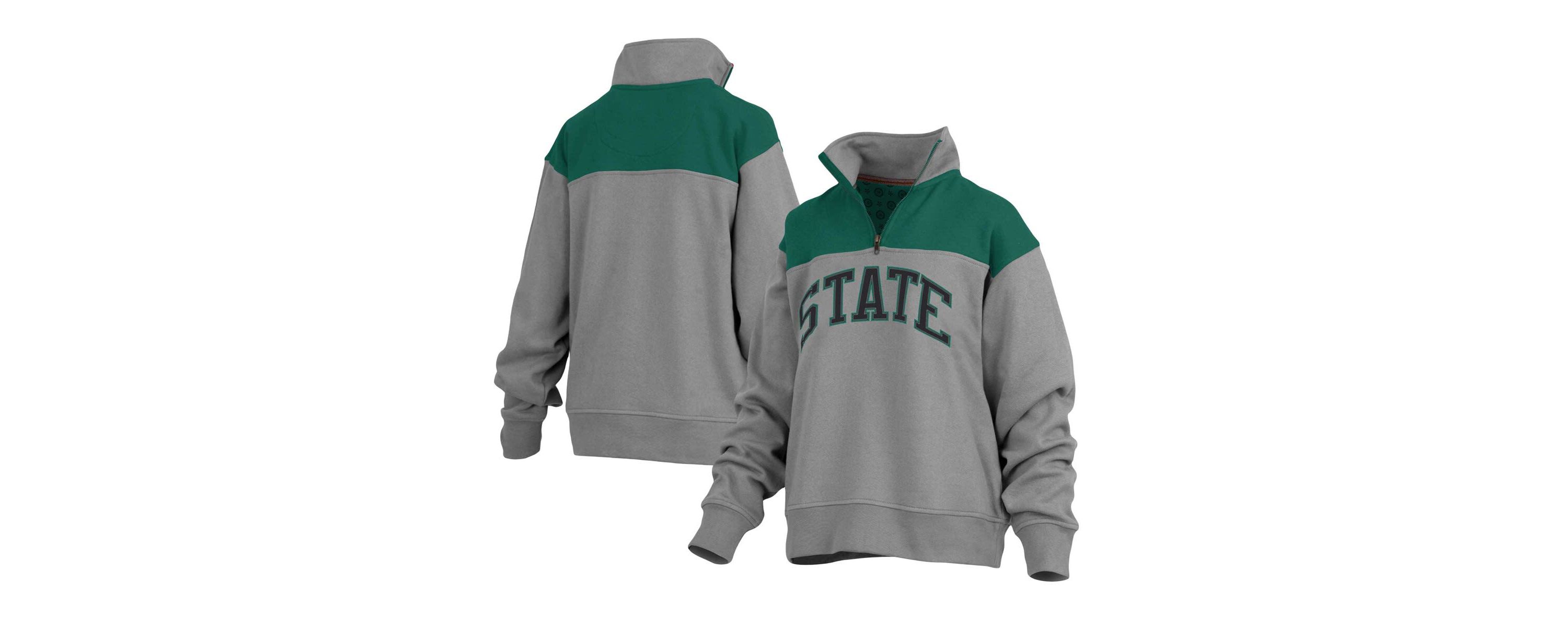 NCAA Michigan State Spartans Avon Fleece Quarter-Zip Jacket