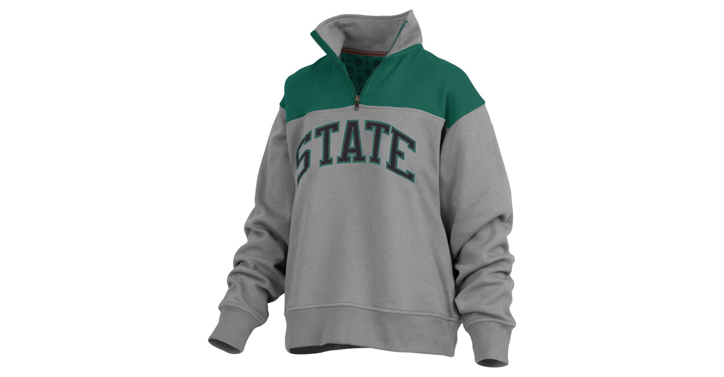 NCAA Michigan State Spartans Avon Fleece Quarter-Zip Jacket