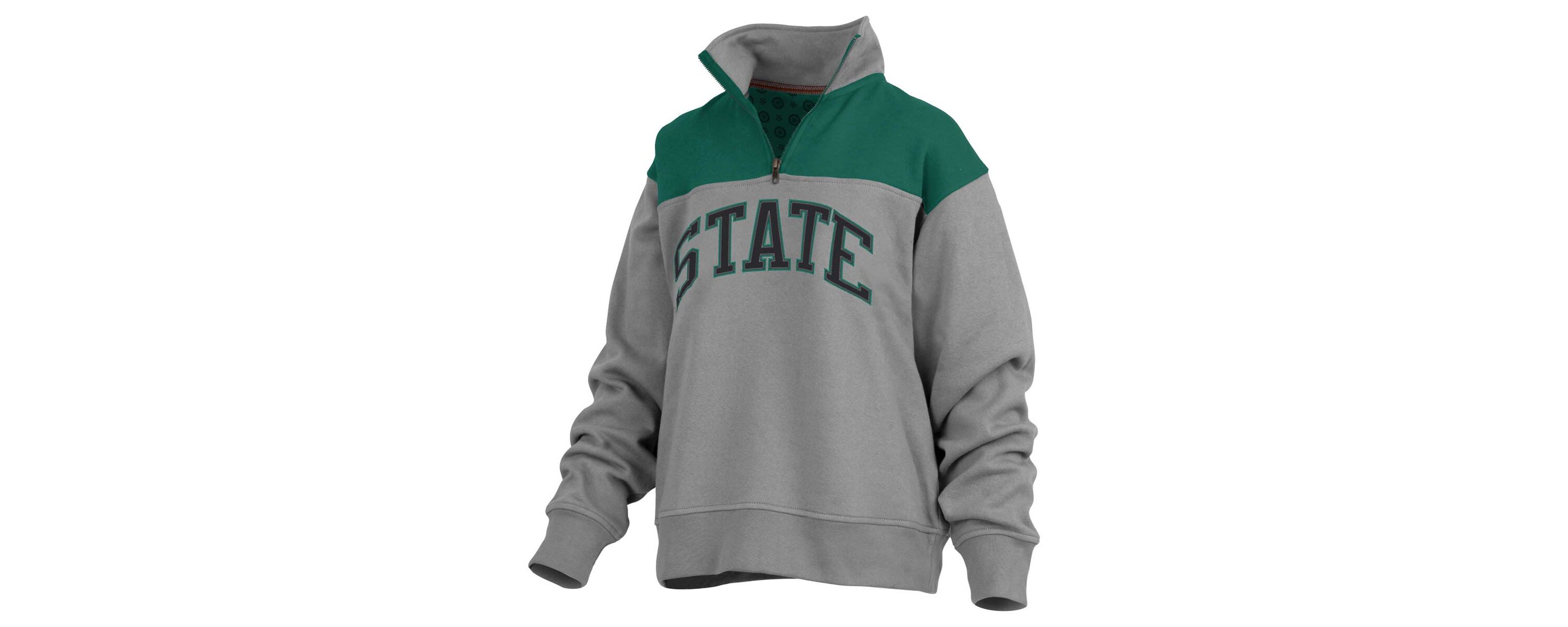 NCAA Michigan State Spartans Avon Fleece Quarter-Zip Jacket