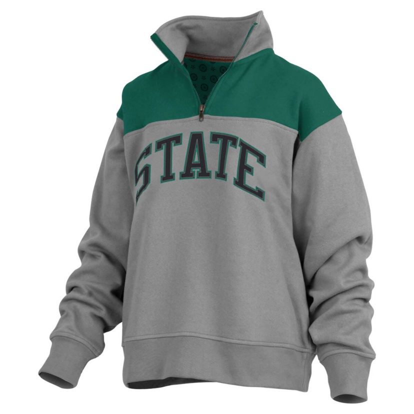 NCAA Michigan State Spartans Avon Fleece Quarter-Zip Jacket