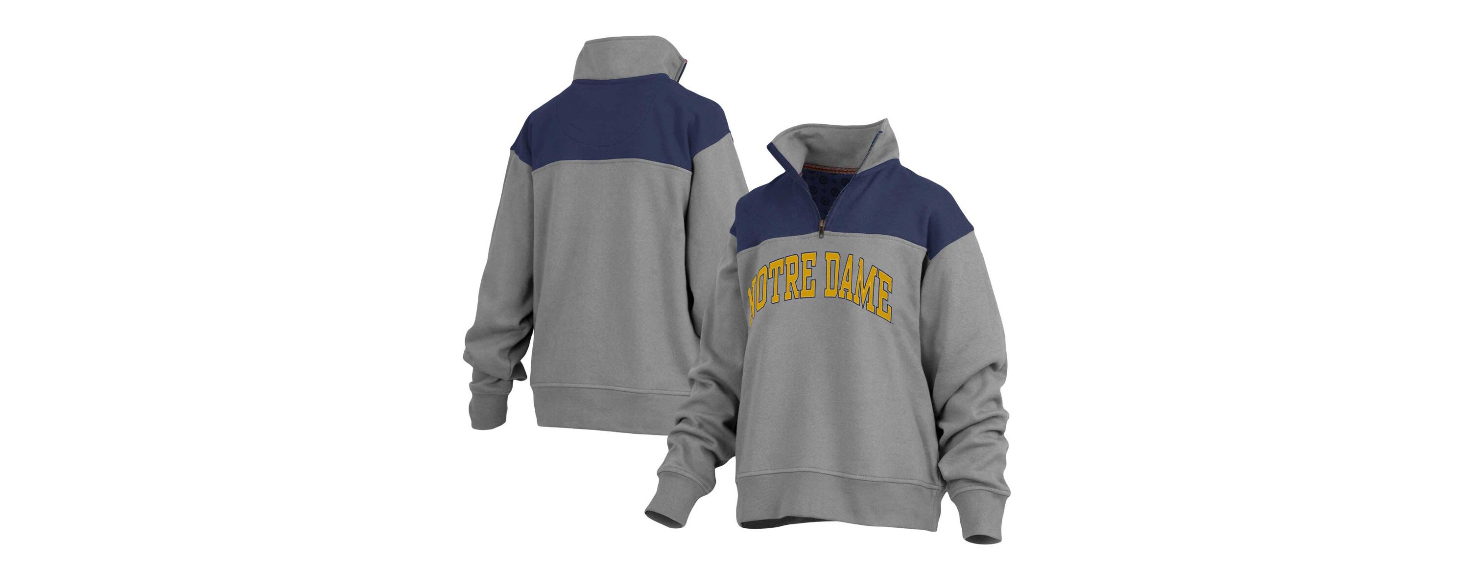 NCAA Notre Dame Fighting Irish Avon Fleece Quarter-Zip Jacket