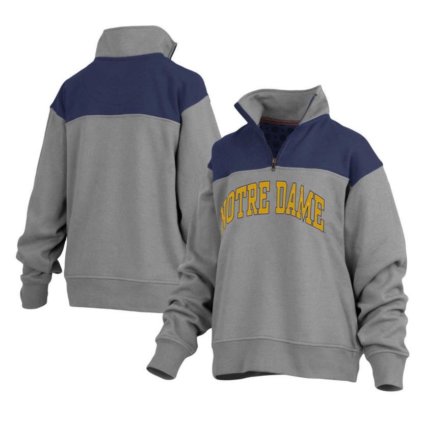 NCAA Notre Dame Fighting Irish Avon Fleece Quarter-Zip Jacket
