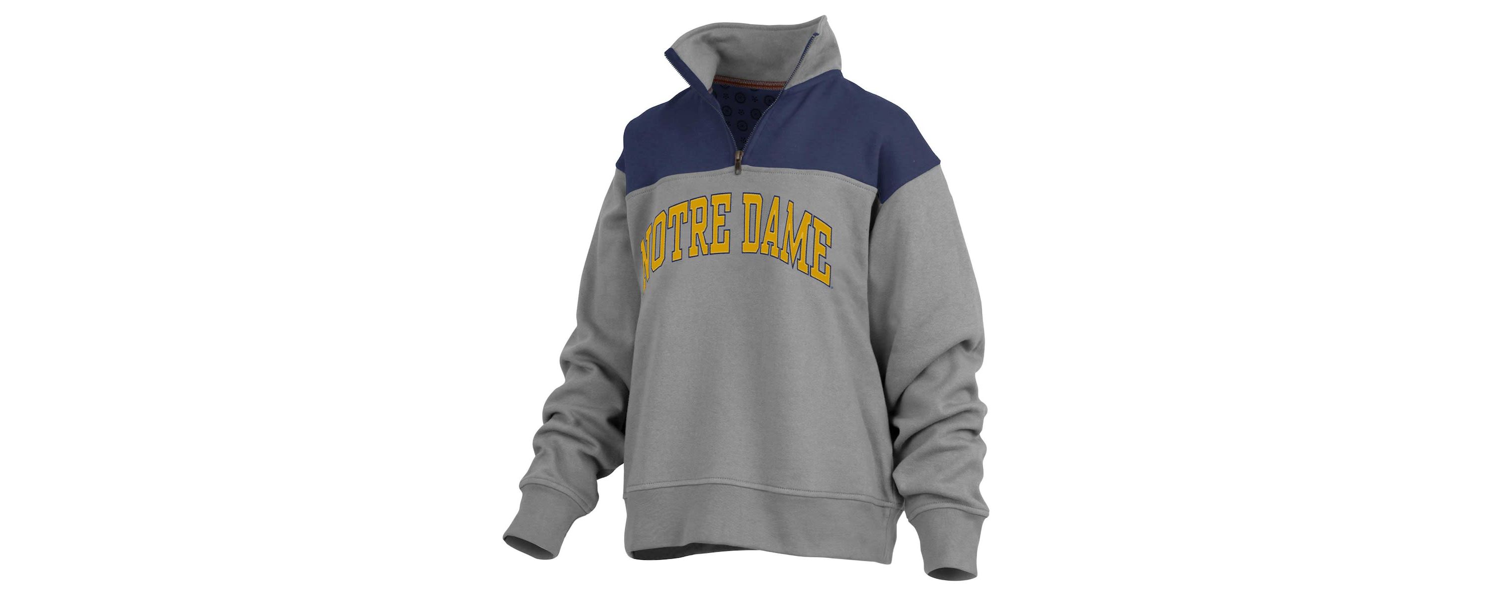 NCAA Notre Dame Fighting Irish Avon Fleece Quarter-Zip Jacket
