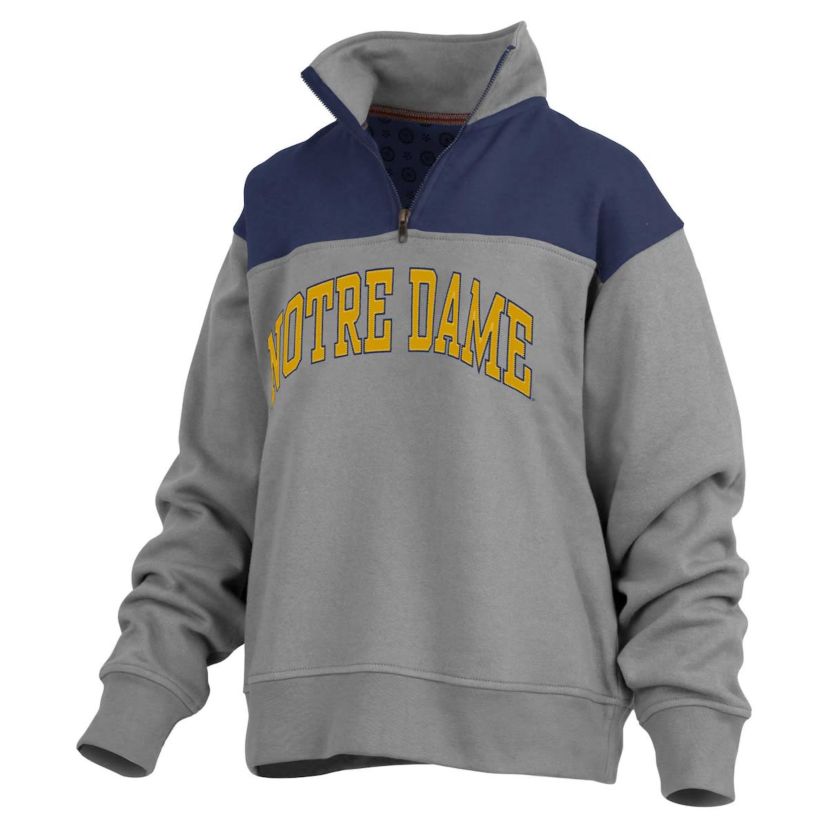 NCAA Notre Dame Fighting Irish Avon Fleece Quarter-Zip Jacket