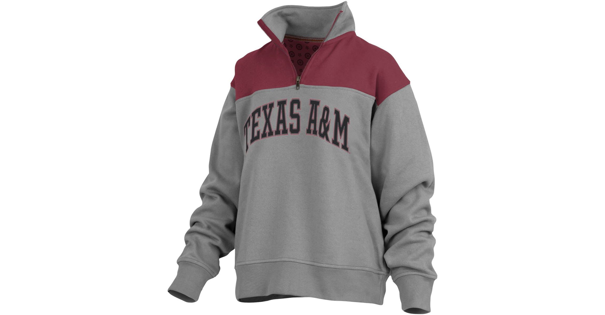 NCAA Texas A&M Aggies Avon Fleece Quarter-Zip Jacket