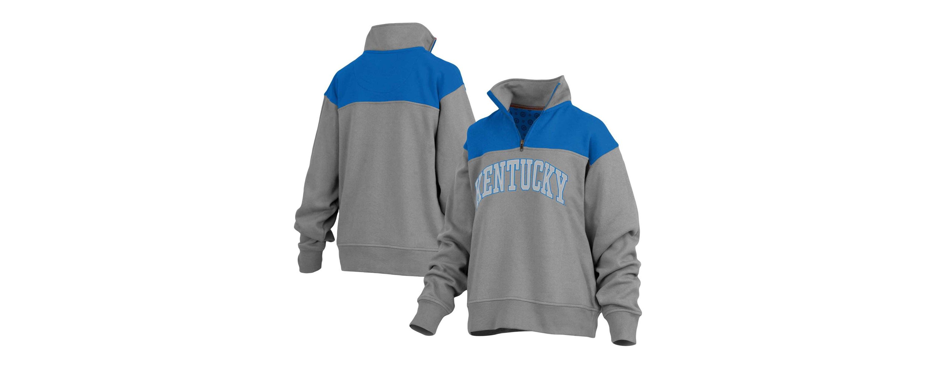 NCAA Kentucky Wildcats Avon Fleece Quarter-Zip Jacket
