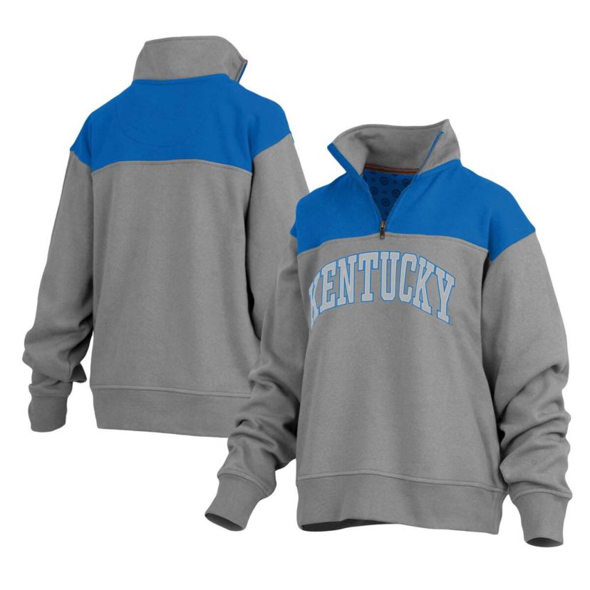 NCAA Kentucky Wildcats Avon Fleece Quarter-Zip Jacket