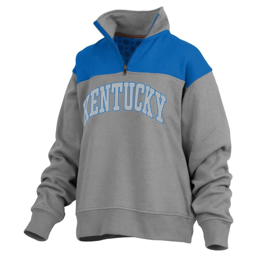 NCAA Kentucky Wildcats Avon Fleece Quarter-Zip Jacket