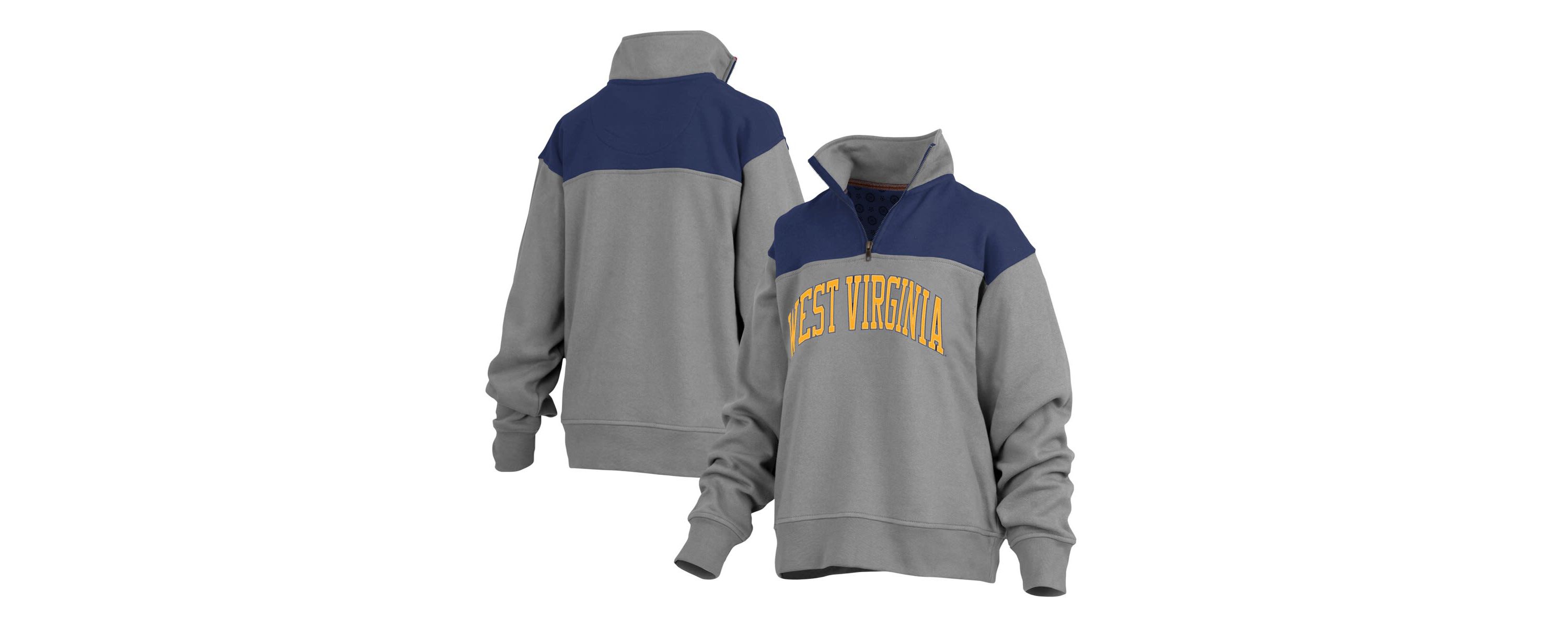 NCAA West Virginia Mountaineers Avon Fleece Quarter-Zip Jacket