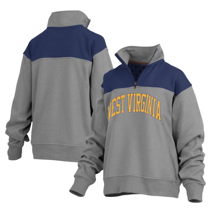 NCAA West Virginia Mountaineers Avon Fleece Quarter-Zip Jacket