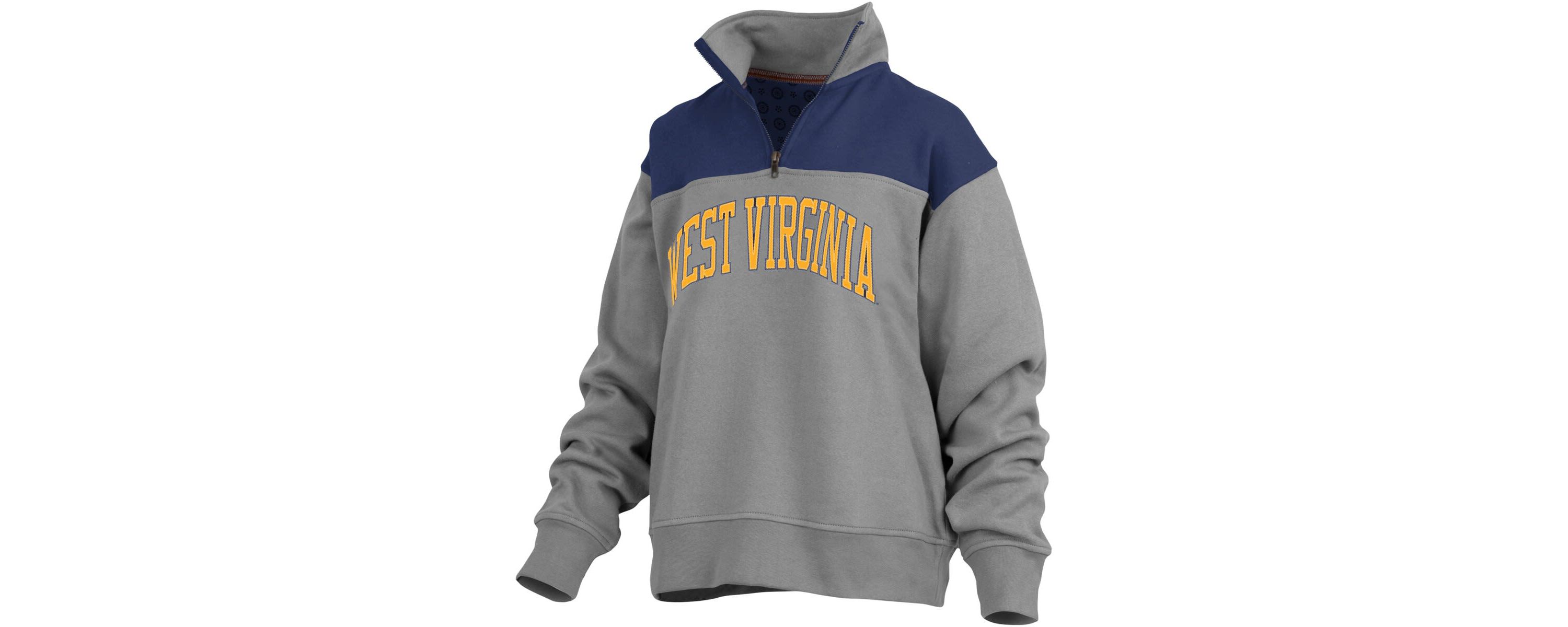 NCAA West Virginia Mountaineers Avon Fleece Quarter-Zip Jacket