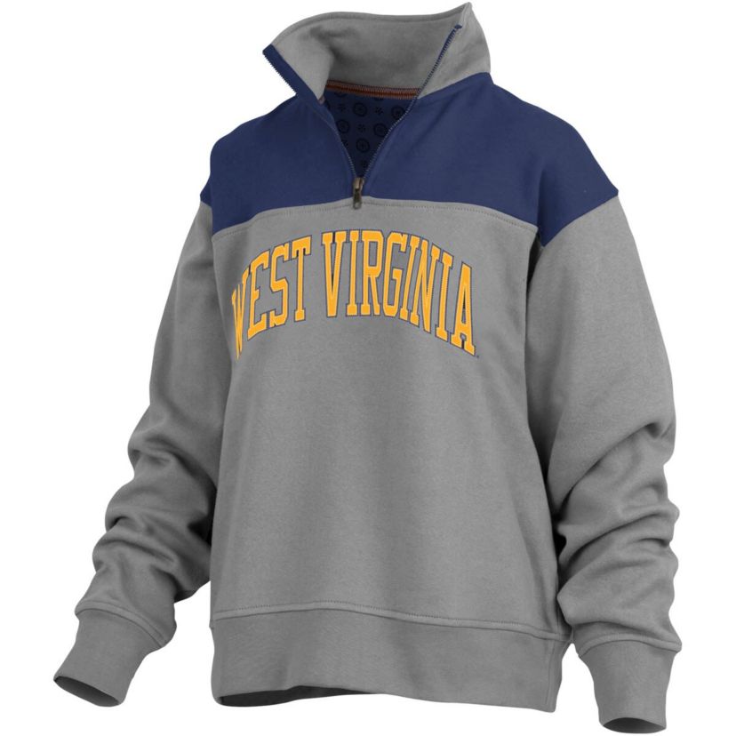 NCAA West Virginia Mountaineers Avon Fleece Quarter-Zip Jacket