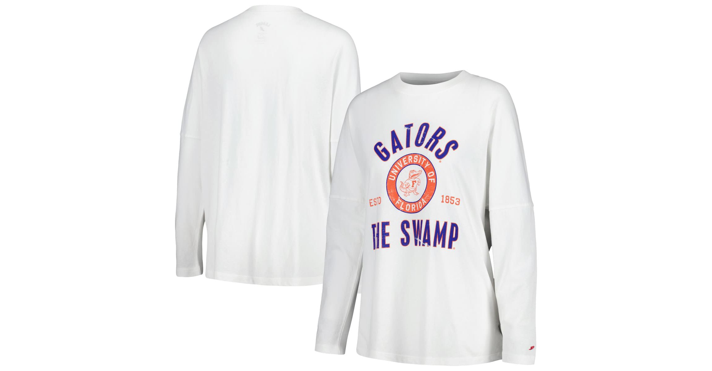 NCAA Florida Gators Clothesline Oversized Long Sleeve T-Shirt