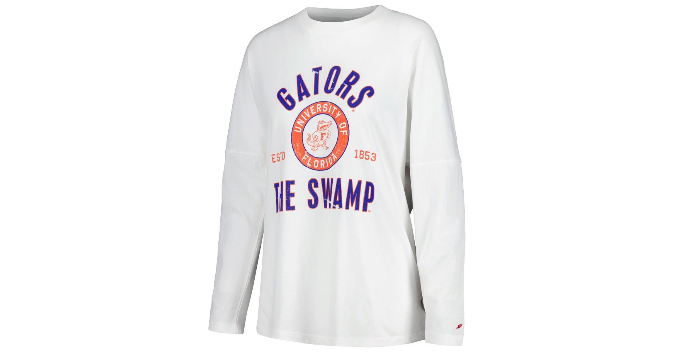 NCAA Florida Gators Clothesline Oversized Long Sleeve T-Shirt