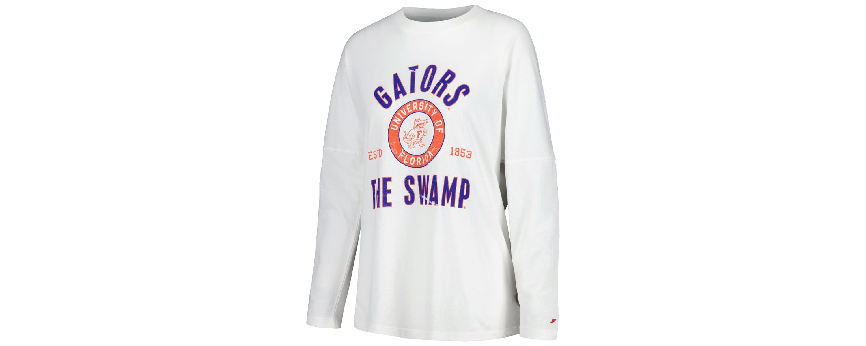 NCAA Florida Gators Clothesline Oversized Long Sleeve T-Shirt