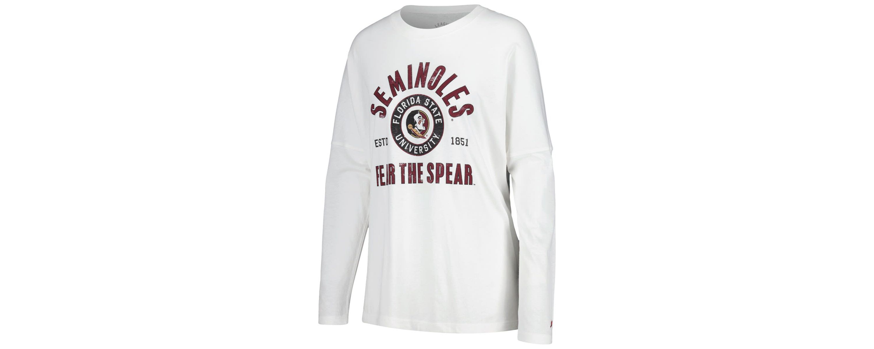 NCAA Florida State Seminoles Clothesline Oversized Long Sleeve T-Shirt