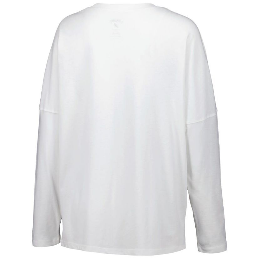 NCAA LSU Tigers Clothesline Oversized Long Sleeve T-Shirt