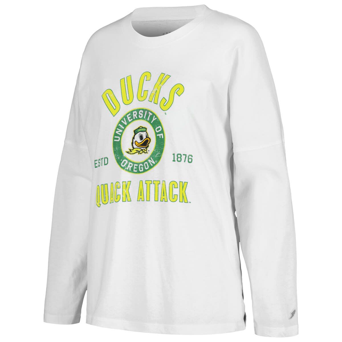 NCAA Oregon Ducks Clothesline Oversized Long Sleeve T-Shirt