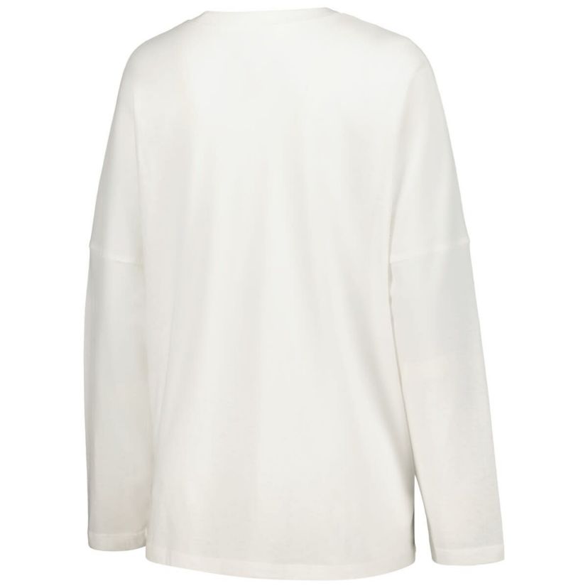 NCAA Wisconsin Badgers Clothesline Oversized Long Sleeve T-Shirt