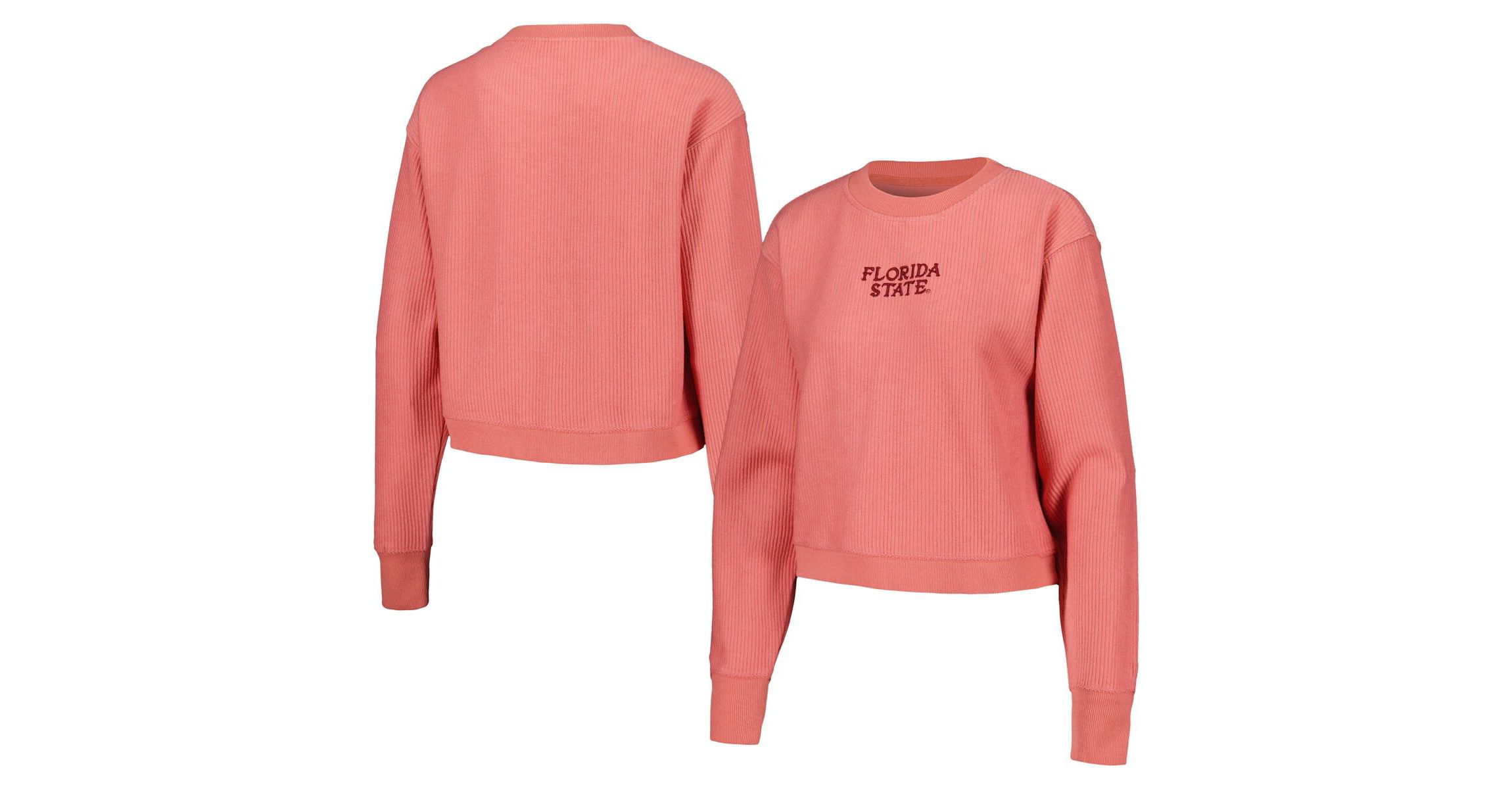 NCAA Florida State Seminoles Timber Cropped Pullover Sweatshirt