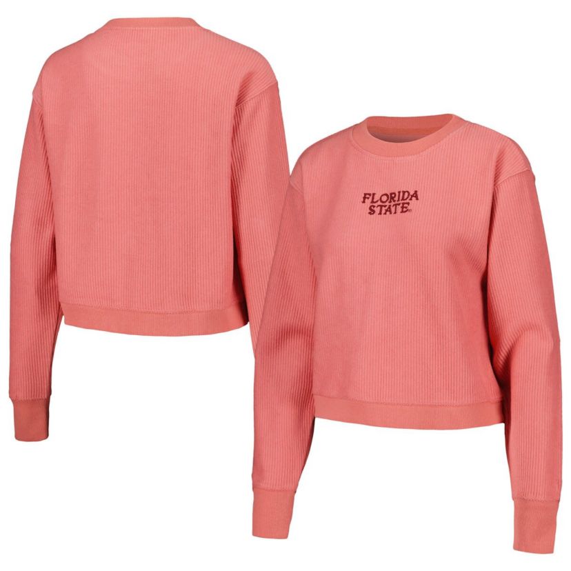 NCAA Florida State Seminoles Timber Cropped Pullover Sweatshirt