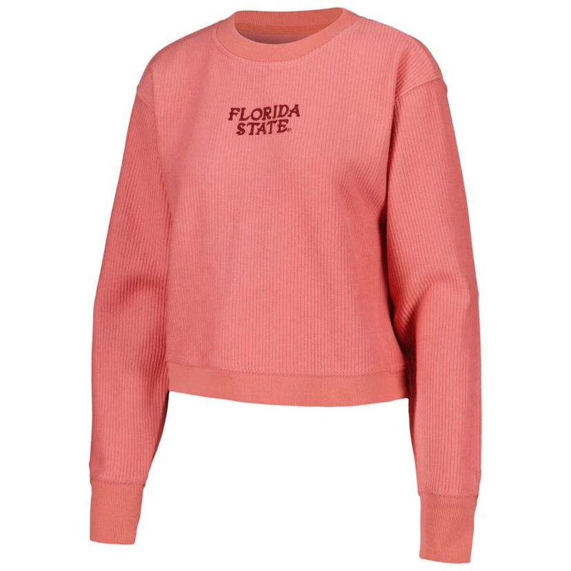 NCAA Florida State Seminoles Timber Cropped Pullover Sweatshirt