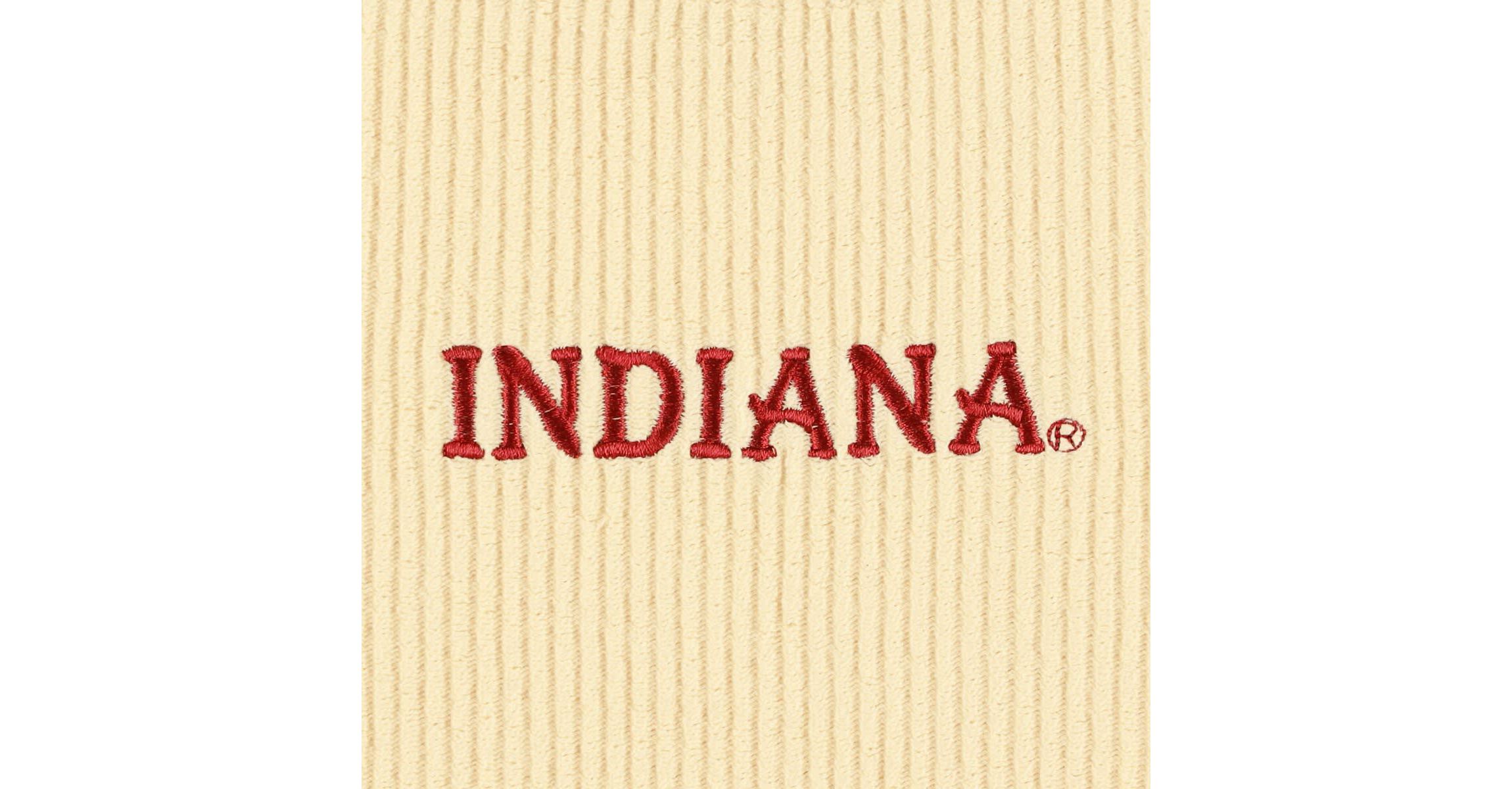 NCAA Indiana Hoosiers Timber Cropped Pullover Sweatshirt