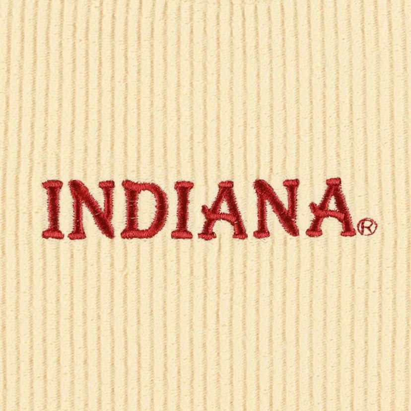 NCAA Indiana Hoosiers Timber Cropped Pullover Sweatshirt