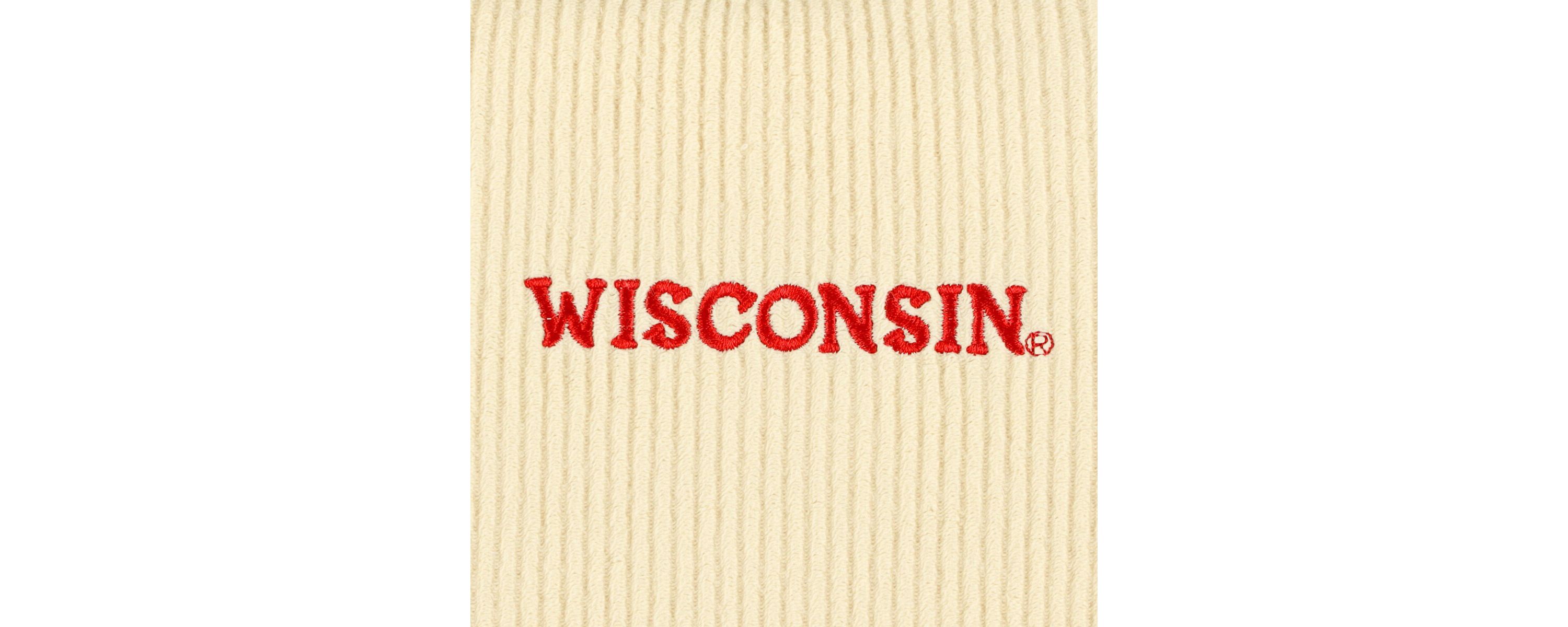 NCAA Wisconsin Badgers Timber Cropped Pullover Sweatshirt