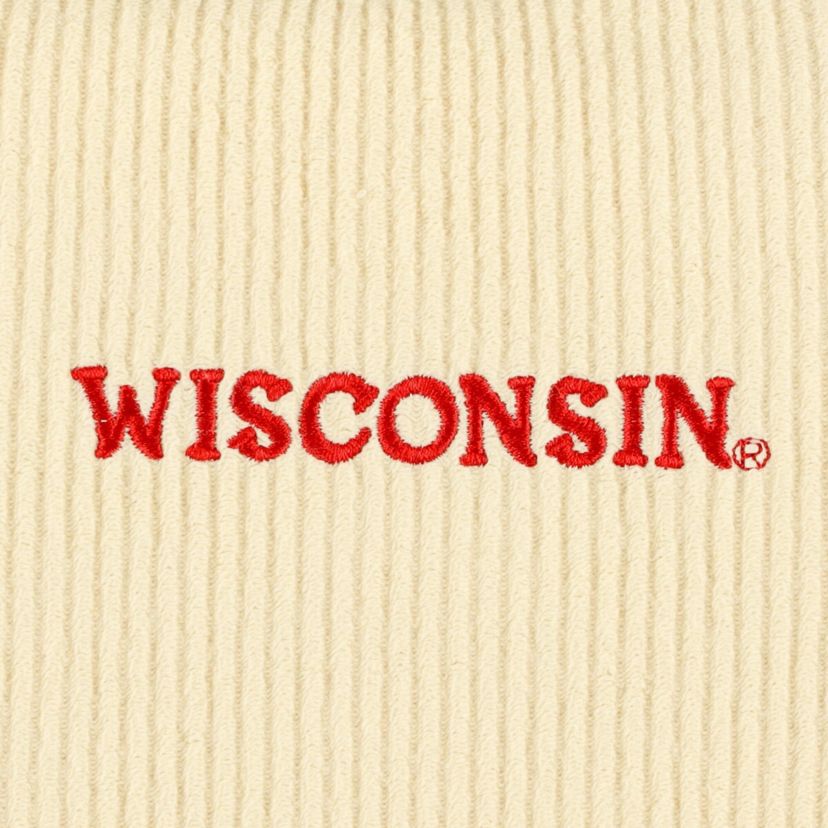 NCAA Wisconsin Badgers Timber Cropped Pullover Sweatshirt