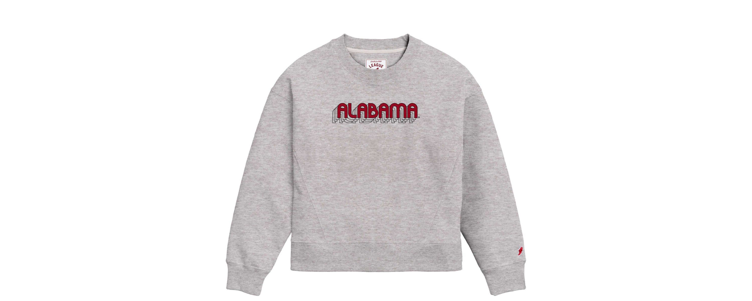 Alabama Crimson Tide NCAA Alabama Tide Boxy Pullover Sweatshirt