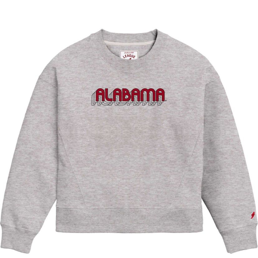 Alabama Crimson Tide NCAA Alabama Tide Boxy Pullover Sweatshirt