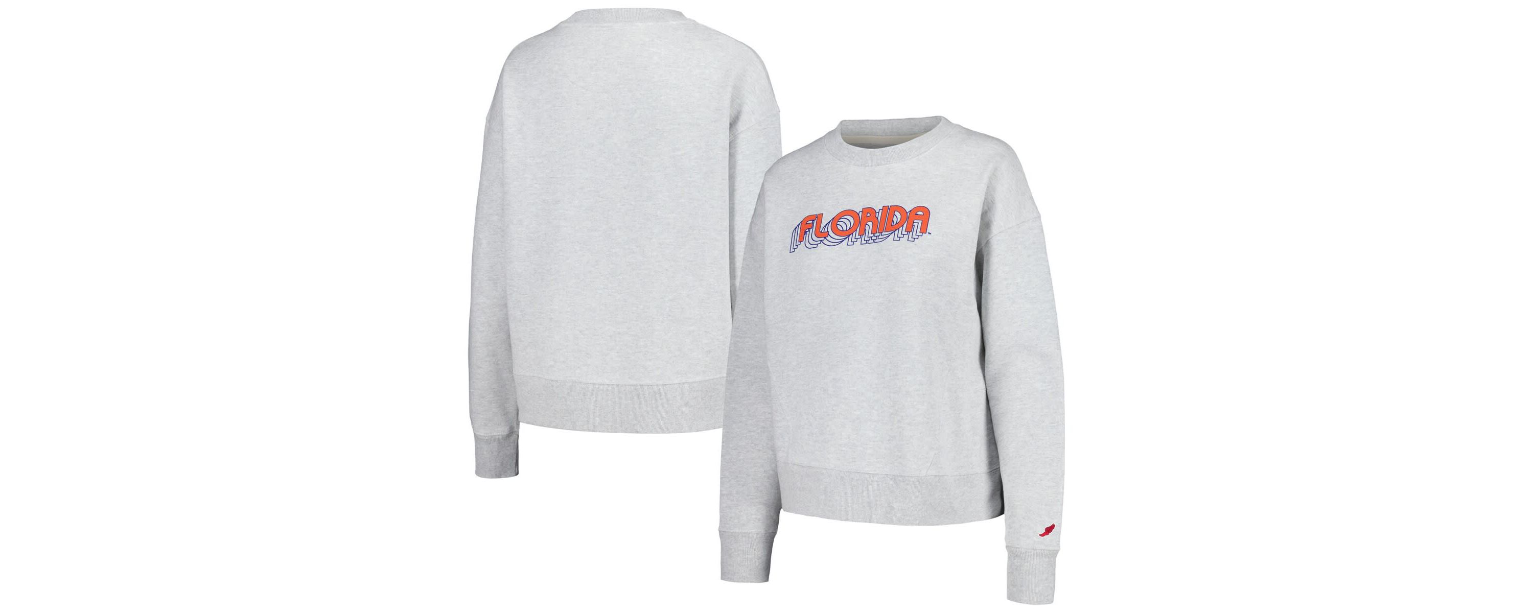 NCAA Florida Gators Boxy Pullover Sweatshirt